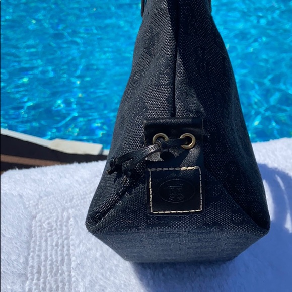 Dooney & Bourke tulip tassel tote black signature - Picture 4 of 10